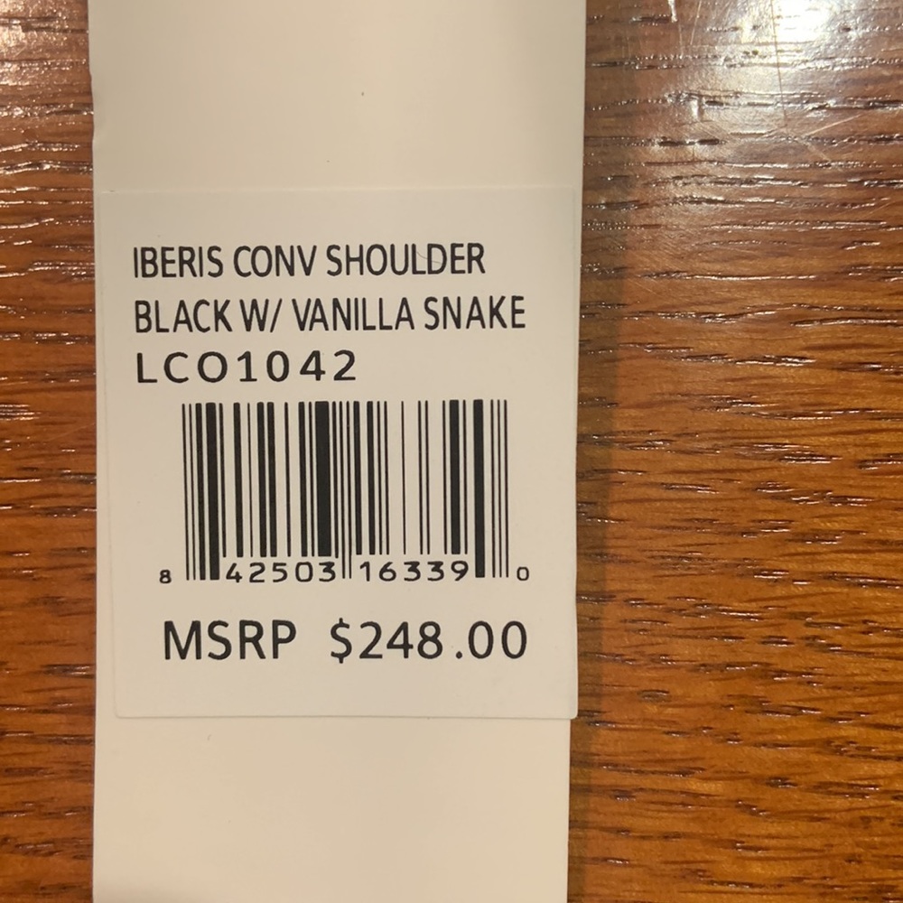 NWT! Unbelievable IBERIS CONVERTIBLE SHOULDER BAG - Picture 3 of 12